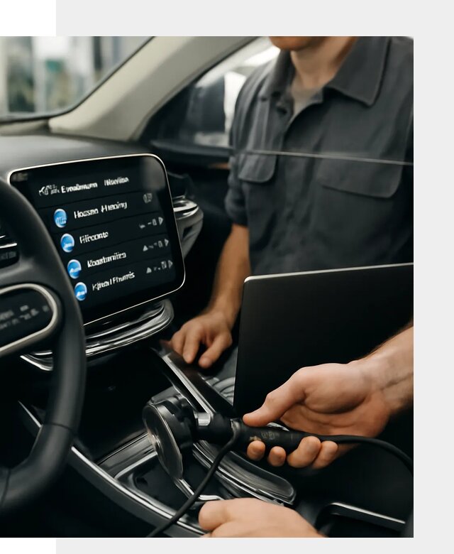 Установка приложений Geely для мультимедиа автомобиля в Мелеузе
