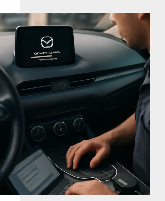 Установка приложений Mazda на мультимедийную систему в Мелеузе
