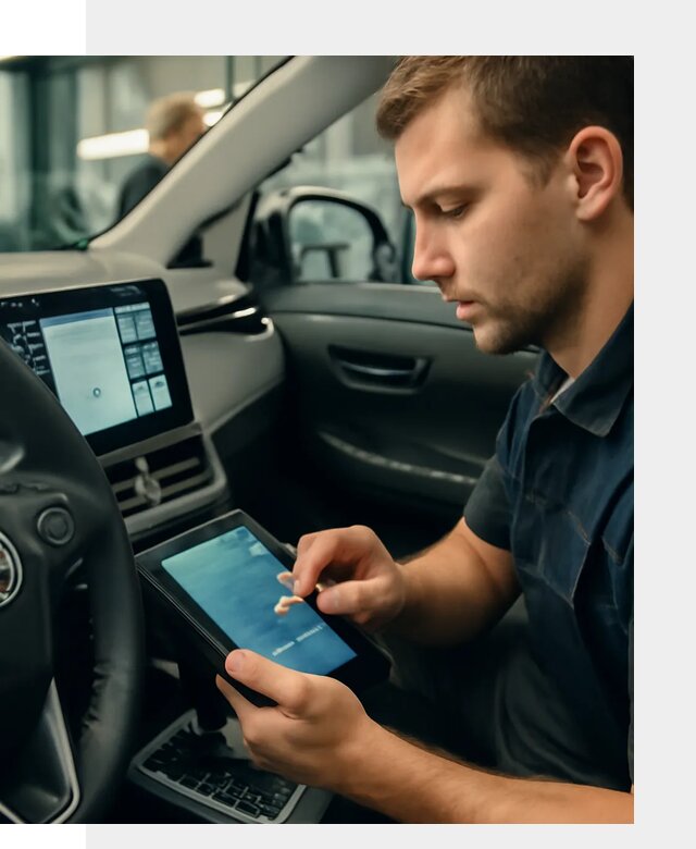 Установка приложений Toyota на мультимедиа в Мелеузе